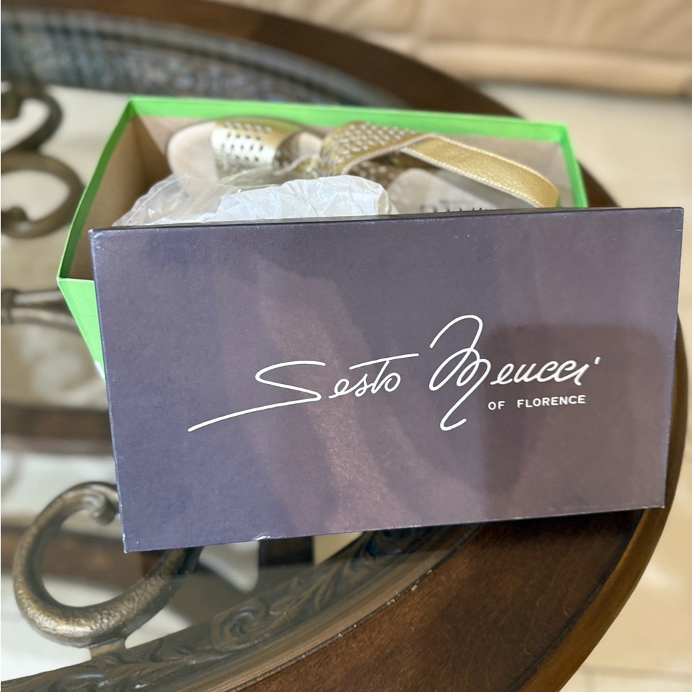 Sesto Meucci Platino Cinzano Sandals